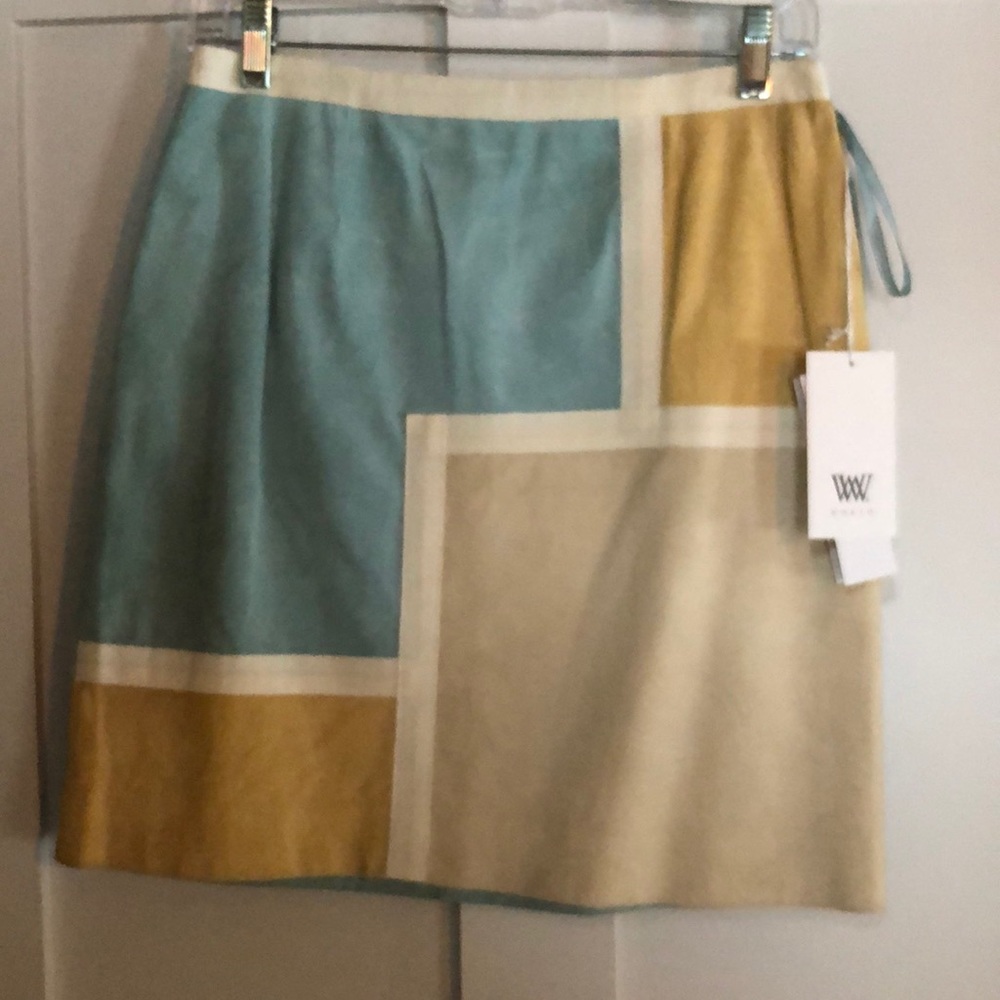 NWT Worth Suede skirt size 2